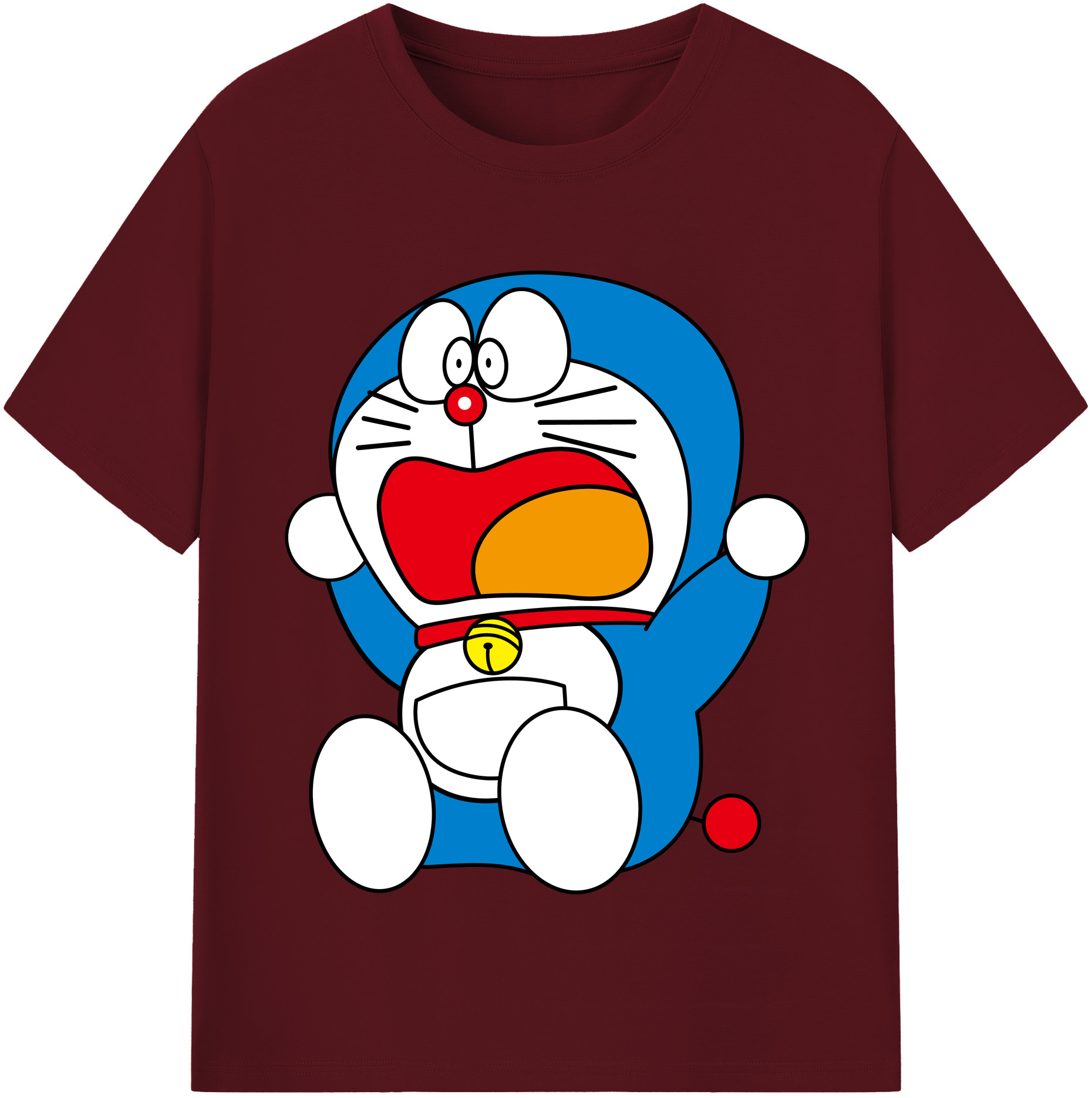 （画像用） ドラえもん Doraemon 綿100％半袖Tシャツ（フロントプリント）